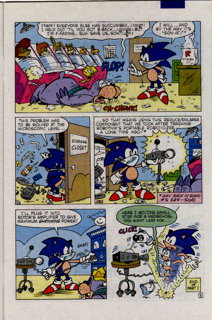 Sonic - Archie Adventure Series April 1996 Page 5